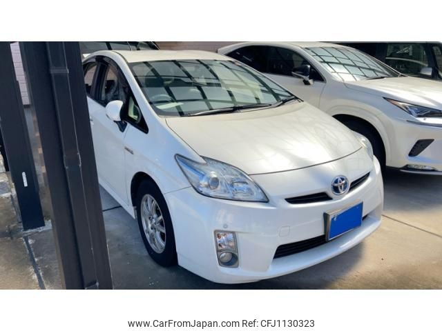 toyota prius 2010 -TOYOTA--Prius DAA-ZVW30--ZVW30-1221105---TOYOTA--Prius DAA-ZVW30--ZVW30-1221105- image 2