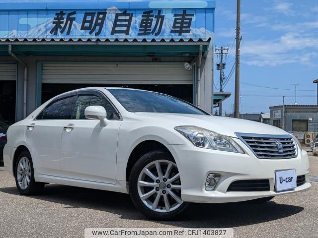 toyota crown 2010 quick_quick_DBA-GRS203_GRS203-0003455 image 1