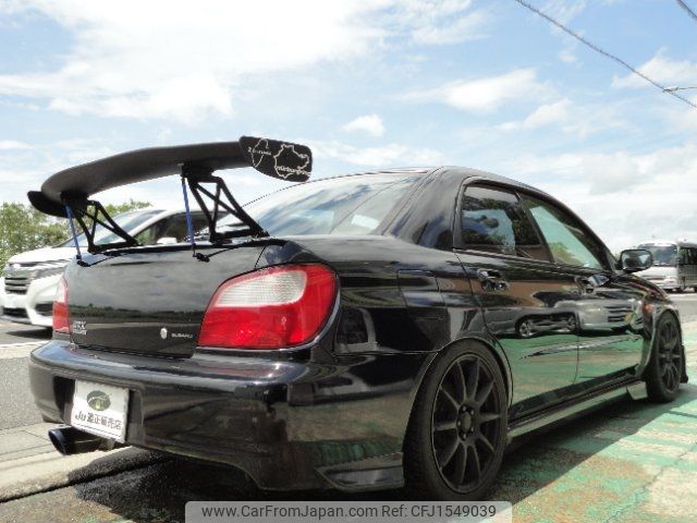 subaru impreza 2002 CFJ1549039 image 2