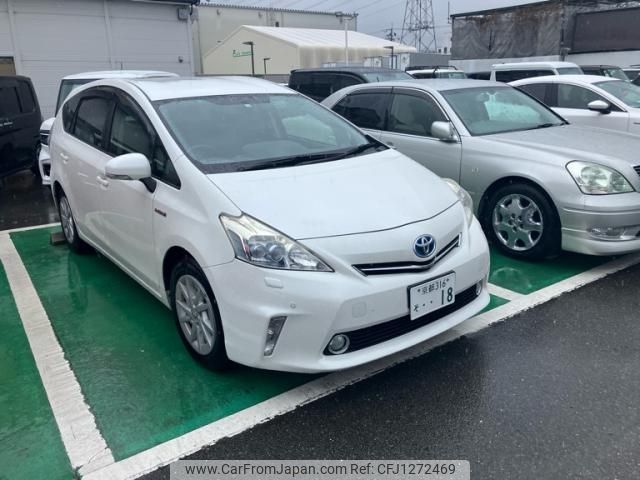 toyota prius-α 2012 -TOYOTA--Prius α DAA-ZVW41W--ZVW41-3195293---TOYOTA--Prius α DAA-ZVW41W--ZVW41-3195293- image 1