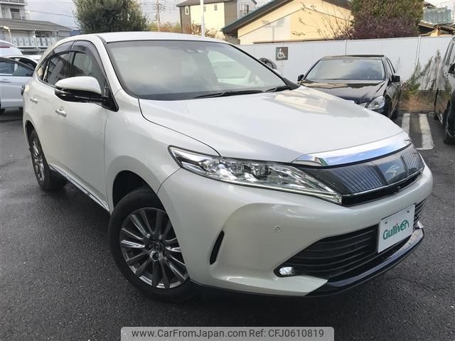 toyota harrier 2018 -TOYOTA--Harrier DBA-ZSU60W--ZSU60-0143795---TOYOTA--Harrier DBA-ZSU60W--ZSU60-0143795- image 1