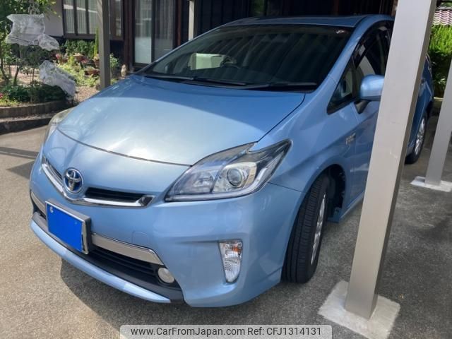 toyota prius-phv 2014 -TOYOTA--Prius PHV DLA-ZVW35--ZVW35-3064473---TOYOTA--Prius PHV DLA-ZVW35--ZVW35-3064473- image 1
