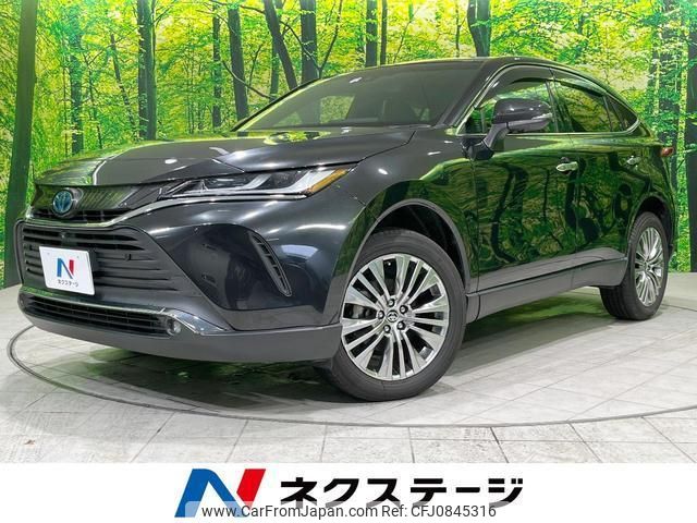 toyota harrier-hybrid 2021 quick_quick_AXUH85_AXUH85-0009083 image 1