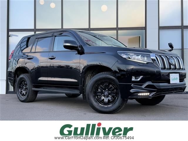 toyota land-cruiser-prado 2022 -TOYOTA--Land Cruiser Prado 3BA-TRJ150W--TRJ150-0155261---TOYOTA--Land Cruiser Prado 3BA-TRJ150W--TRJ150-0155261- image 1