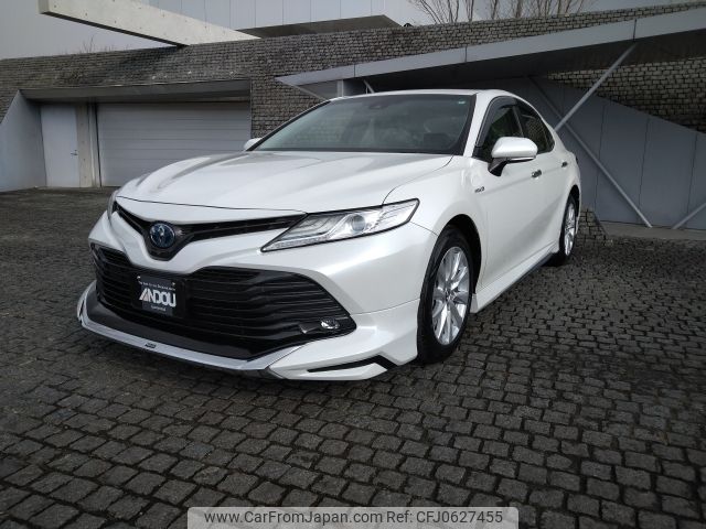 toyota camry 2018 -TOYOTA--Camry DAA-AXVH70--AXVH70-1019594---TOYOTA--Camry DAA-AXVH70--AXVH70-1019594- image 1