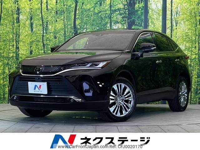 toyota harrier 2021 -TOYOTA--Harrier 6BA-MXUA80--MXUA80-0058202---TOYOTA--Harrier 6BA-MXUA80--MXUA80-0058202- image 1