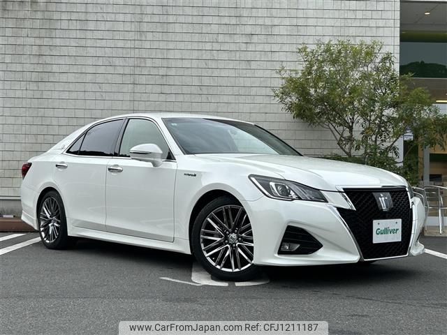 toyota crown 2016 -TOYOTA--Crown DAA-AWS210--AWS210-6106710---TOYOTA--Crown DAA-AWS210--AWS210-6106710- image 1