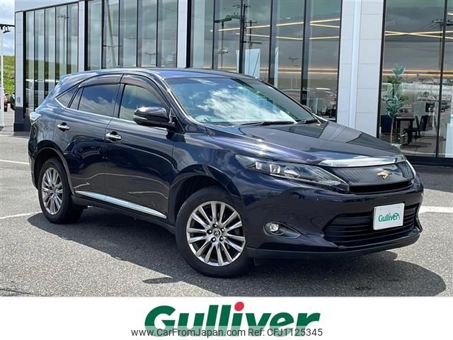 toyota harrier 2015 -TOYOTA--Harrier DBA-ZSU65W--ZSU65-0015512---TOYOTA--Harrier DBA-ZSU65W--ZSU65-0015512- image 1