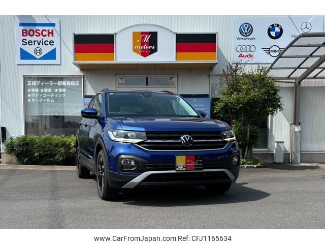 volkswagen t-cross 2021 -VOLKSWAGEN--VW T-Cross 3BA-C1DKR--WVGZZZC1ZMY075845---VOLKSWAGEN--VW T-Cross 3BA-C1DKR--WVGZZZC1ZMY075845- image 1
