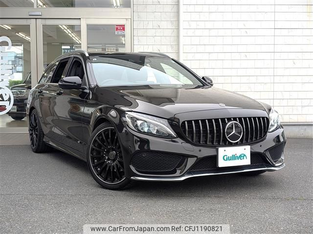 mercedes-benz c-class-station-wagon 2018 -MERCEDES-BENZ--Benz C Class Wagon DBA-205240C--WDD2052402F715914---MERCEDES-BENZ--Benz C Class Wagon DBA-205240C--WDD2052402F715914- image 1