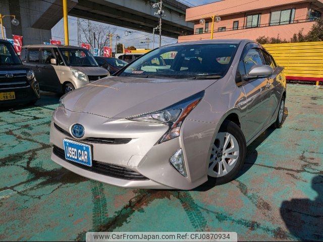 toyota prius 2017 -TOYOTA 【名変中 】--Prius ZVW50--8040666---TOYOTA 【名変中 】--Prius ZVW50--8040666- image 1