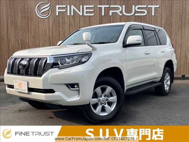 toyota land-cruiser-prado 2018 -TOYOTA--Land Cruiser Prado CBA-TRJ150W--TRJ150-0090403---TOYOTA--Land Cruiser Prado CBA-TRJ150W--TRJ150-0090403- image 1