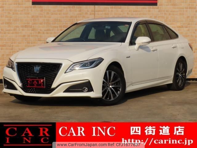 toyota crown-hybrid 2020 CFJ1677637 image 1
