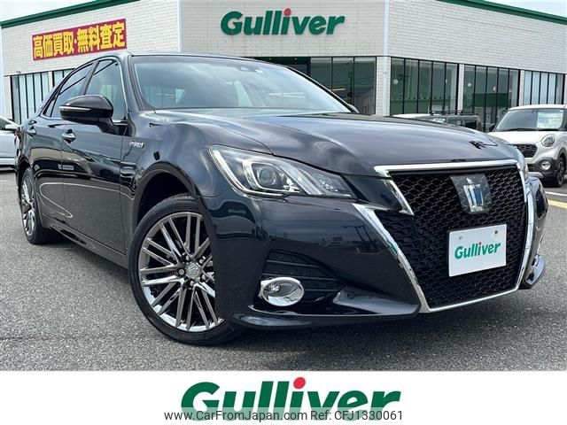 toyota crown 2017 -TOYOTA--Crown DAA-AWS211--AWS211-6010646---TOYOTA--Crown DAA-AWS211--AWS211-6010646- image 1