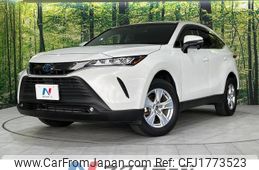 toyota harrier-hybrid 2022 CFJ1773523
