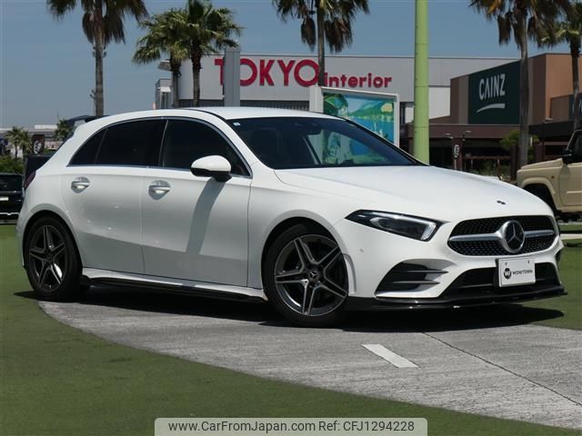mercedes-benz a-class 2019 -MERCEDES-BENZ--Benz A Class 5BA-177084--WDD1770842J075320---MERCEDES-BENZ--Benz A Class 5BA-177084--WDD1770842J075320- image 1