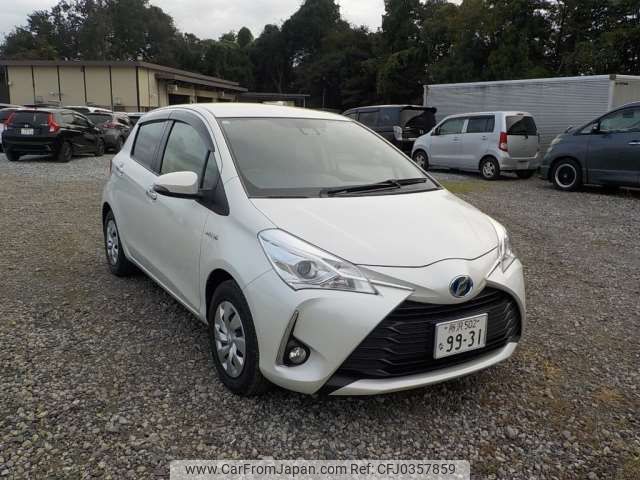 toyota vitz 2018 -TOYOTA 【野田 500ｱ1234】--Vitz DAA-NHP130--NHP130-2031861---TOYOTA 【野田 500ｱ1234】--Vitz DAA-NHP130--NHP130-2031861- image 1