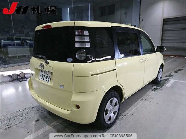 toyota sienta 2006 -TOYOTA 【札幌 502ﾂ9284】--Sienta NCP85G--5001162---TOYOTA 【札幌 502ﾂ9284】--Sienta NCP85G--5001162- image 2