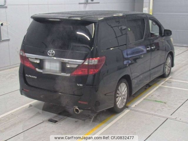 toyota alphard 2012 -TOYOTA 【岐阜 341ろ1005】--Alphard GGH20W-8062340---TOYOTA 【岐阜 341ろ1005】--Alphard GGH20W-8062340- image 2