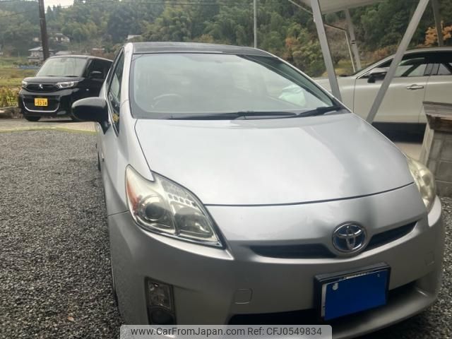 toyota prius 2010 -TOYOTA--Prius DAA-ZVW30--ZVW30-0166050---TOYOTA--Prius DAA-ZVW30--ZVW30-0166050- image 1