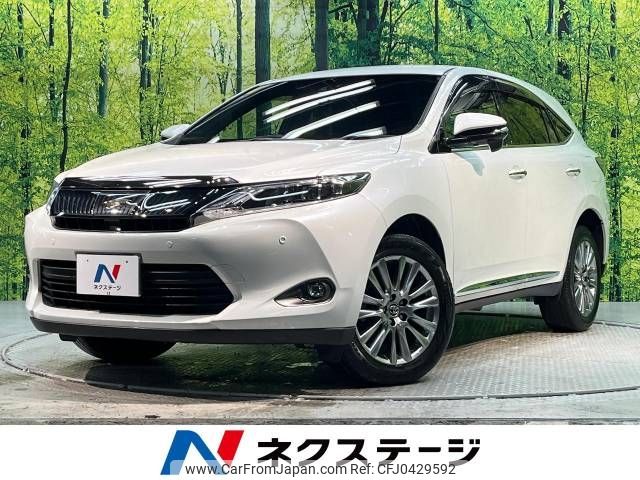 toyota harrier 2016 -TOYOTA--Harrier DBA-ZSU60W--ZSU60-0097702---TOYOTA--Harrier DBA-ZSU60W--ZSU60-0097702- image 1