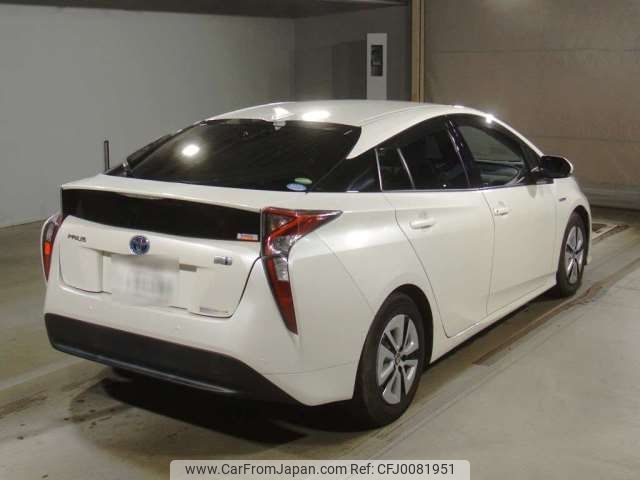 toyota prius 2016 -TOYOTA 【神戸 330ﾄ1599】--Prius DAA-ZVW51--ZVW51-8015278---TOYOTA 【神戸 330ﾄ1599】--Prius DAA-ZVW51--ZVW51-8015278- image 2