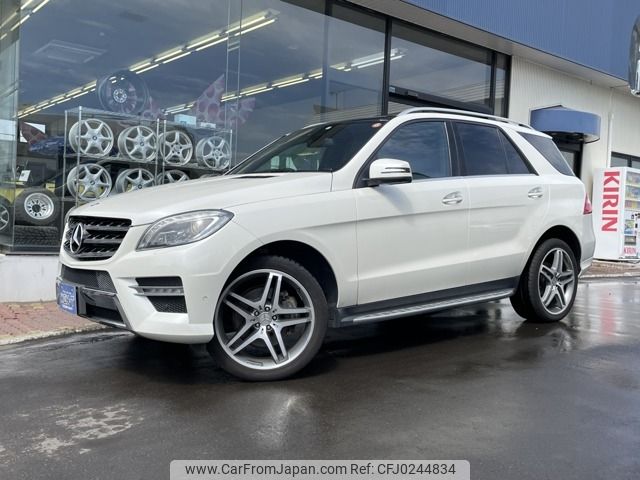 mercedes-benz ml-class 2012 -MERCEDES-BENZ--Benz ML LDA-166024--WDC1660242A113185---MERCEDES-BENZ--Benz ML LDA-166024--WDC1660242A113185- image 1