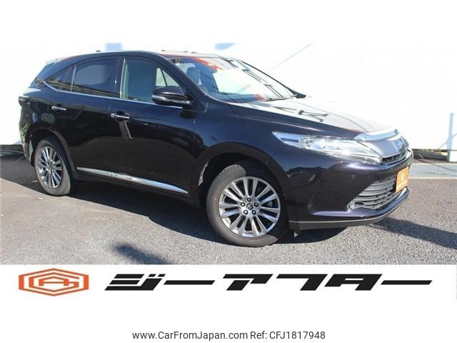 toyota harrier 2017 CFJ1817948 image 1