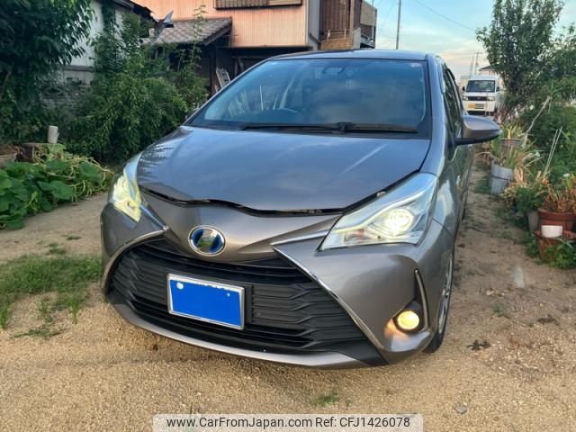 toyota vitz 2017 -TOYOTA--Vitz DAA-NHP130--NHP130-2018765---TOYOTA--Vitz DAA-NHP130--NHP130-2018765- image 1