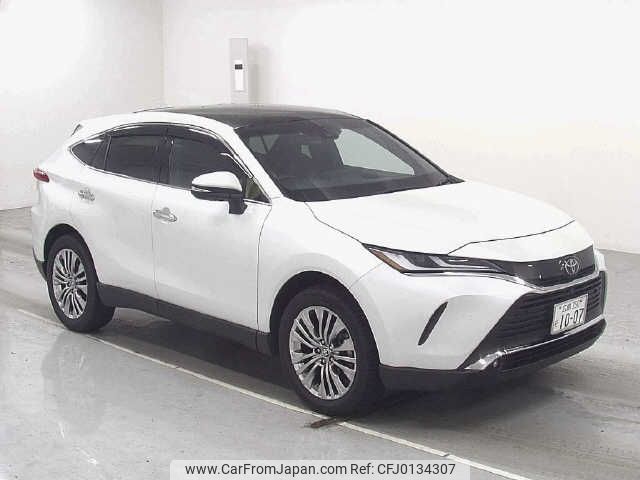 toyota harrier 2023 -TOYOTA 【広島 350ｿ1007】--Harrier MXUA80--0102600---TOYOTA 【広島 350ｿ1007】--Harrier MXUA80--0102600- image 1