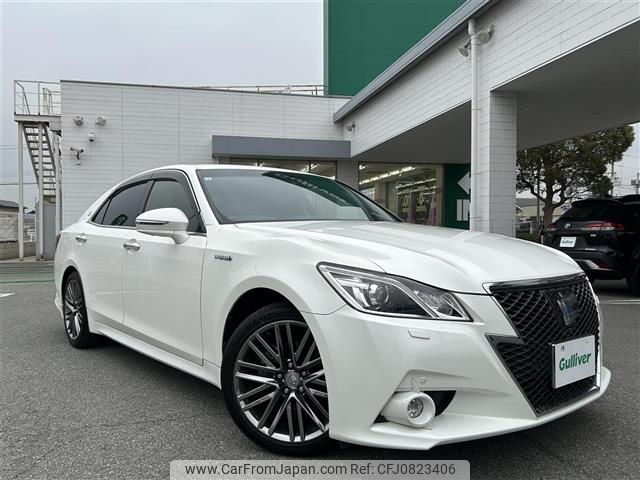 toyota crown 2013 -TOYOTA--Crown DAA-AWS210--AWS210-6008197---TOYOTA--Crown DAA-AWS210--AWS210-6008197- image 1