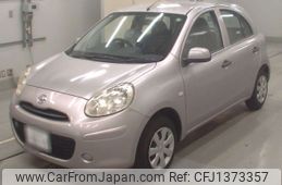 nissan march 2011 -NISSAN 【習志野 502て8015】--March K13-017657---NISSAN 【習志野 502て8015】--March K13-017657-