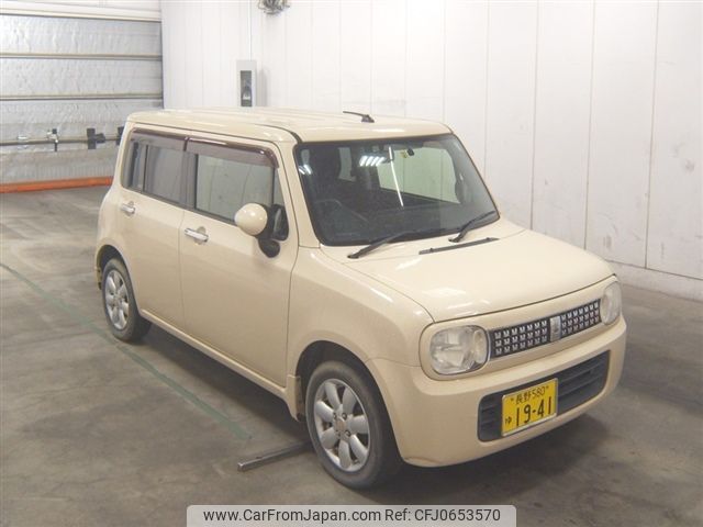 suzuki alto-lapin 2012 -SUZUKI 【長野 580ﾕ1941】--Alto Lapin HE22S--245070---SUZUKI 【長野 580ﾕ1941】--Alto Lapin HE22S--245070- image 1