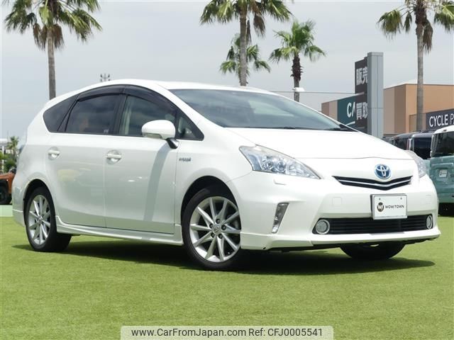 toyota prius-α 2012 -TOYOTA--Prius α DAA-ZVW41W--ZVW41-3082743---TOYOTA--Prius α DAA-ZVW41W--ZVW41-3082743- image 1