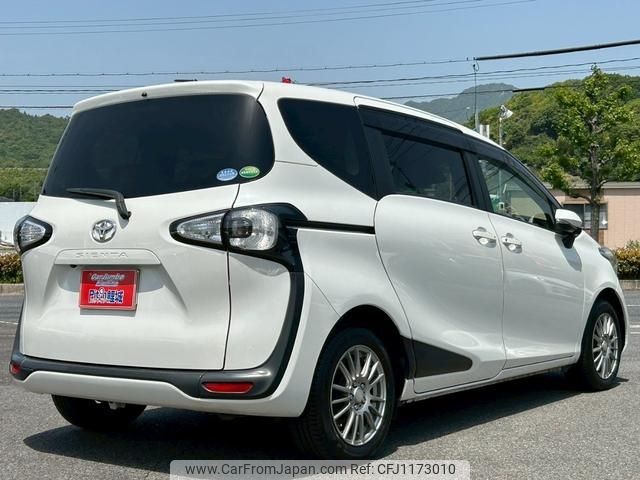 toyota sienta 2017 -TOYOTA 【福山 501ﾀ4125】--Sienta NSP170G--7108358---TOYOTA 【福山 501ﾀ4125】--Sienta NSP170G--7108358- image 2