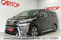 toyota vellfire 2018 CFJ1725509