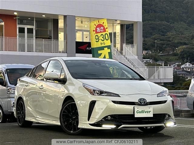 toyota prius 2019 -TOYOTA--Prius DAA-ZVW51--ZVW51-8056558---TOYOTA--Prius DAA-ZVW51--ZVW51-8056558- image 1