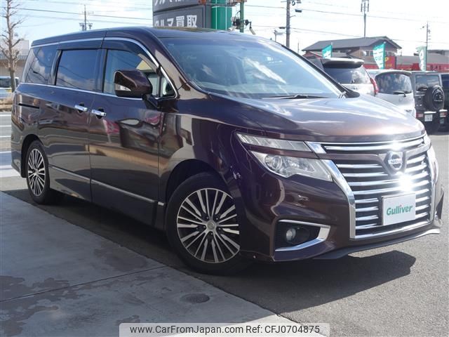 nissan elgrand 2017 -NISSAN--Elgrand DBA-TE52--TE52-087885---NISSAN--Elgrand DBA-TE52--TE52-087885- image 1