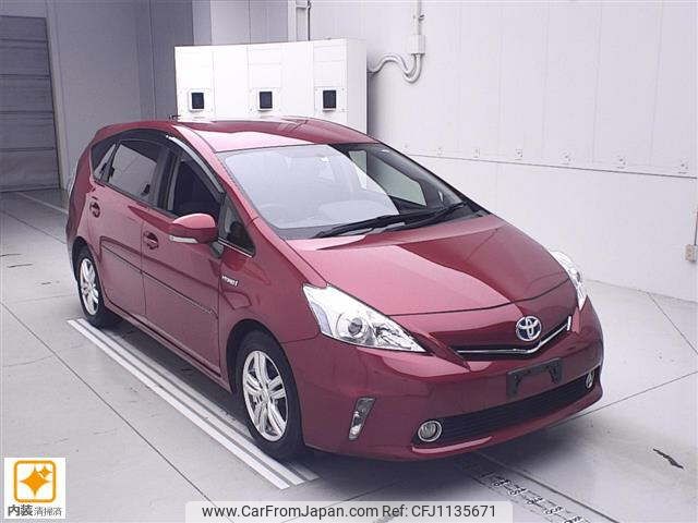 toyota prius-α 2012 CFJ1135671 image 1