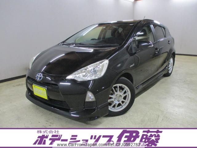 toyota aqua 2013 -TOYOTA 【秋田 502ｾ3765】--AQUA NHP10--6230085---TOYOTA 【秋田 502ｾ3765】--AQUA NHP10--6230085- image 1