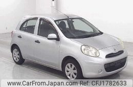 nissan march 2012 CFJ1782633