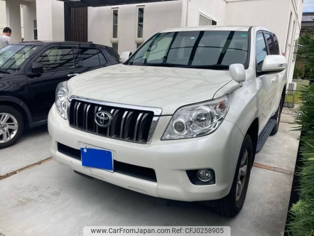 toyota land-cruiser-prado 2012 -TOYOTA--Land Cruiser Prado CBA-TRJ150W--TRJ150-0024697---TOYOTA--Land Cruiser Prado CBA-TRJ150W--TRJ150-0024697- image 1