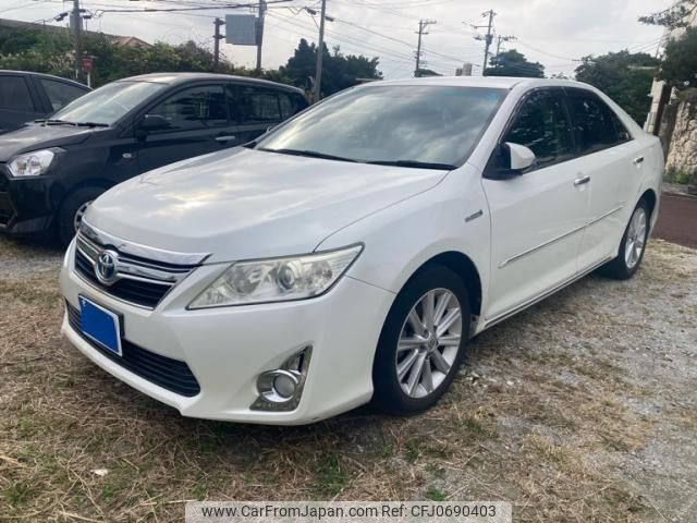 toyota camry 2013 -TOYOTA--Camry DAA-AVV50--AVV50-1027418---TOYOTA--Camry DAA-AVV50--AVV50-1027418- image 1