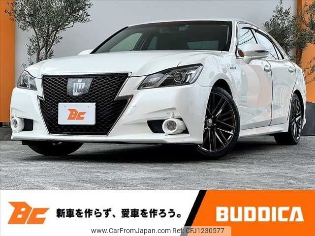 toyota crown 2015 -TOYOTA--Crown DAA-AWS210--AWS210-6093375---TOYOTA--Crown DAA-AWS210--AWS210-6093375- image 1