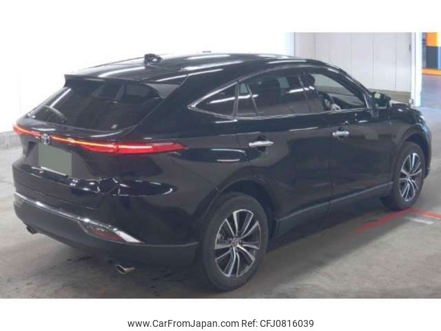 toyota harrier 2021 -TOYOTA 【岐阜 302ﾙ8617】--Harrier 6BA-MXUA80--MXUA80-0059045---TOYOTA 【岐阜 302ﾙ8617】--Harrier 6BA-MXUA80--MXUA80-0059045- image 2