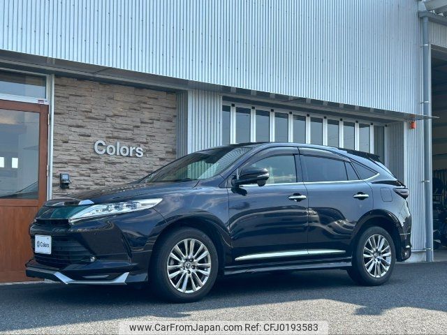 toyota harrier 2018 -TOYOTA 【名変中 】--Harrier ZSU60W--0141667---TOYOTA 【名変中 】--Harrier ZSU60W--0141667- image 1