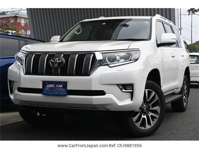 toyota land-cruiser-prado 2022 -TOYOTA--Land Cruiser Prado 3BA-TRJ150W--TRJ150-0144802---TOYOTA--Land Cruiser Prado 3BA-TRJ150W--TRJ150-0144802- image 1