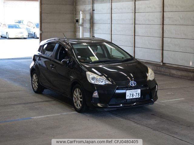 toyota aqua 2014 -TOYOTA 【川口 500ｿ7878】--AQUA NHP10-2286970---TOYOTA 【川口 500ｿ7878】--AQUA NHP10-2286970- image 1