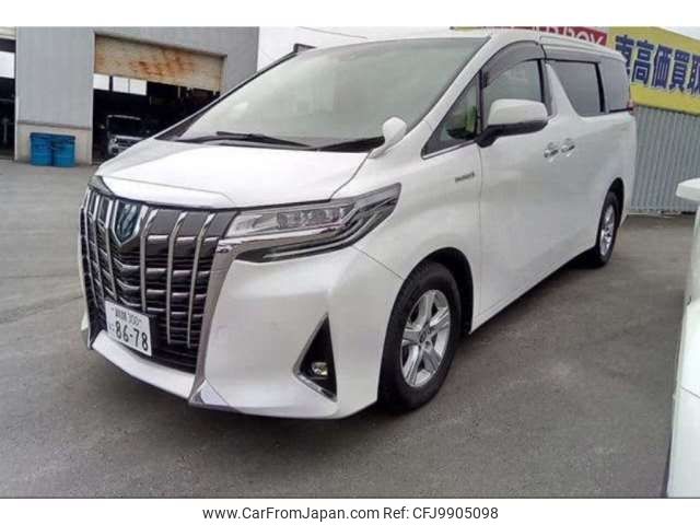 toyota alphard 2020 -TOYOTA 【釧路 300ﾆ8678】--Alphard 6AA-AYH30W--AYH30W-0105805---TOYOTA 【釧路 300ﾆ8678】--Alphard 6AA-AYH30W--AYH30W-0105805- image 1