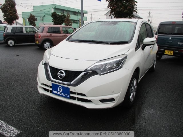 nissan note 2018 -NISSAN--Note DBA-E12--E12-605319---NISSAN--Note DBA-E12--E12-605319- image 1